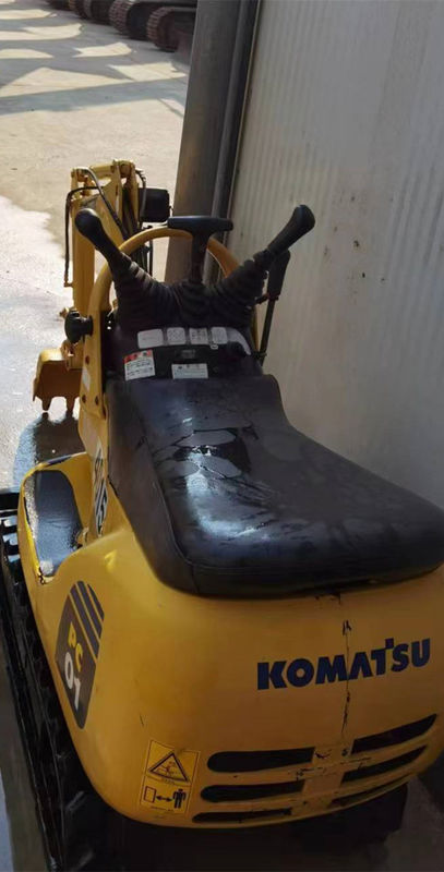 Used earth moving machinery crawler excavator 0.3 ton high quality mini excavator Komatsu pc 01