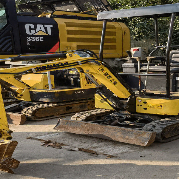 Ready for work and experienced used Japan komatsu pc 15 MR in a good condition