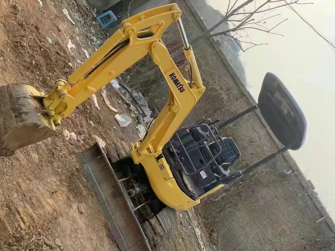 Used earth moving machinery crawler excavator 2 ton high quality mini excavator Komatsu pc 18 MR