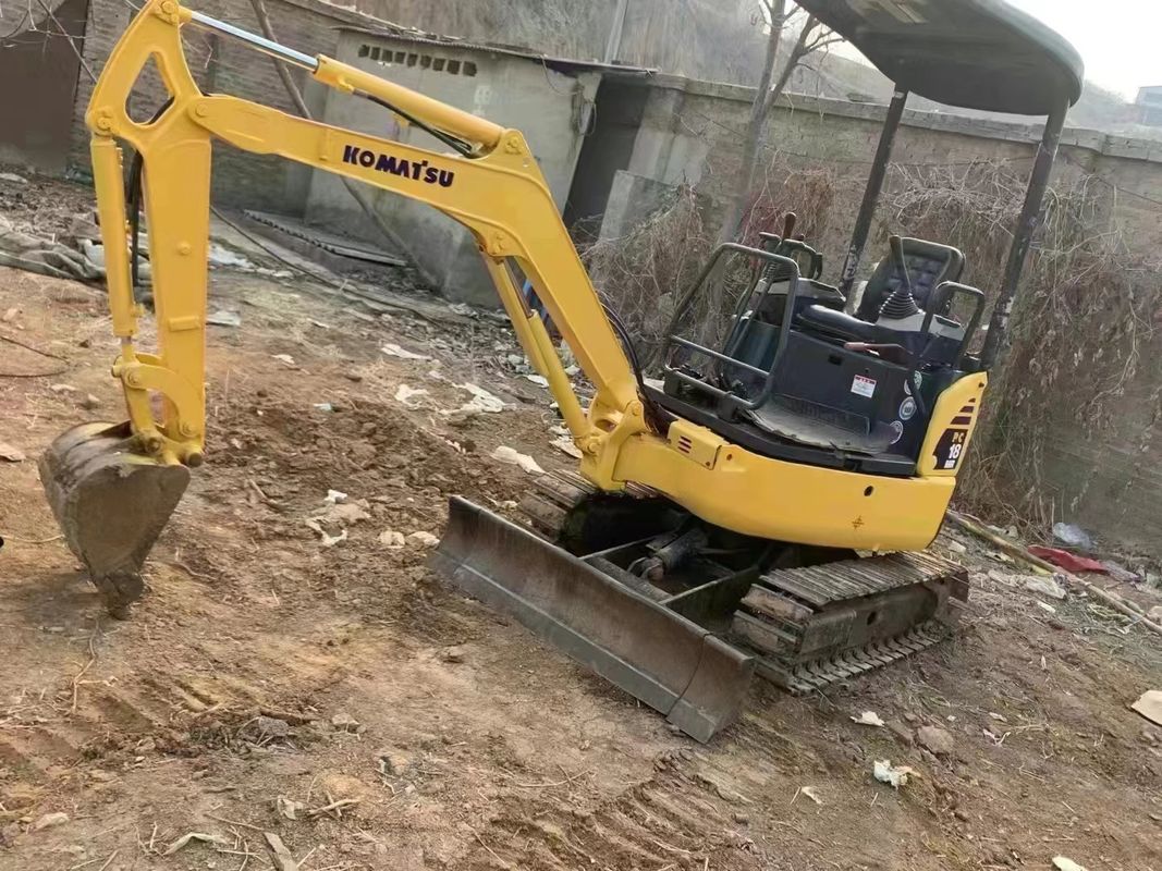 Used earth moving machinery crawler excavator 2 ton high quality mini excavator Komatsu pc 18 MR