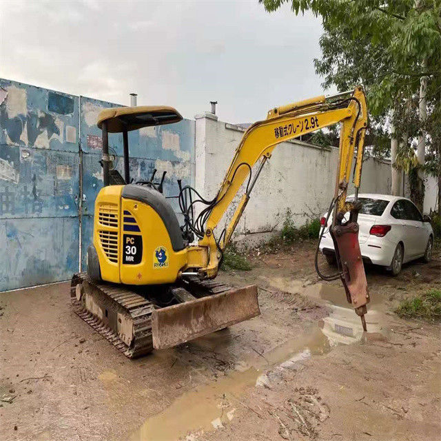 3 tons used Japan high quality Komatsu pc 30 MR crawler excavator with lower working hours