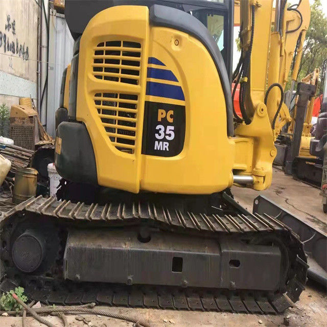 Low price 3 tons used Japan imported Komatsu pc 35 MR crawler excavator with lower working hours