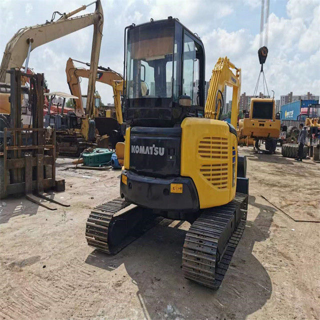 High quality 6 tons used Japan imported Komatsu pc 55 MR crawler excavator with lower working hours