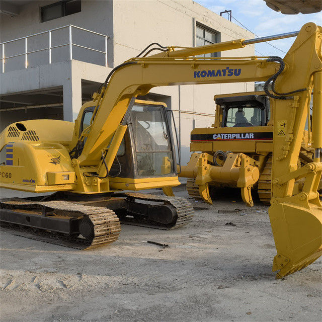High quality 6.3 tons used Japan imported Komatsu pc 55 MR crawler excavator with lower working hours