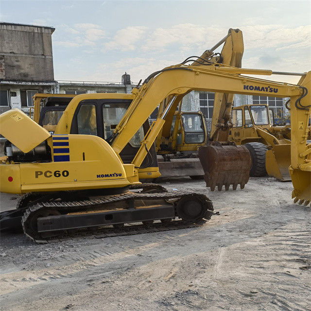 High quality 6.3 tons used Japan imported Komatsu pc 55 MR crawler excavator with lower working hours