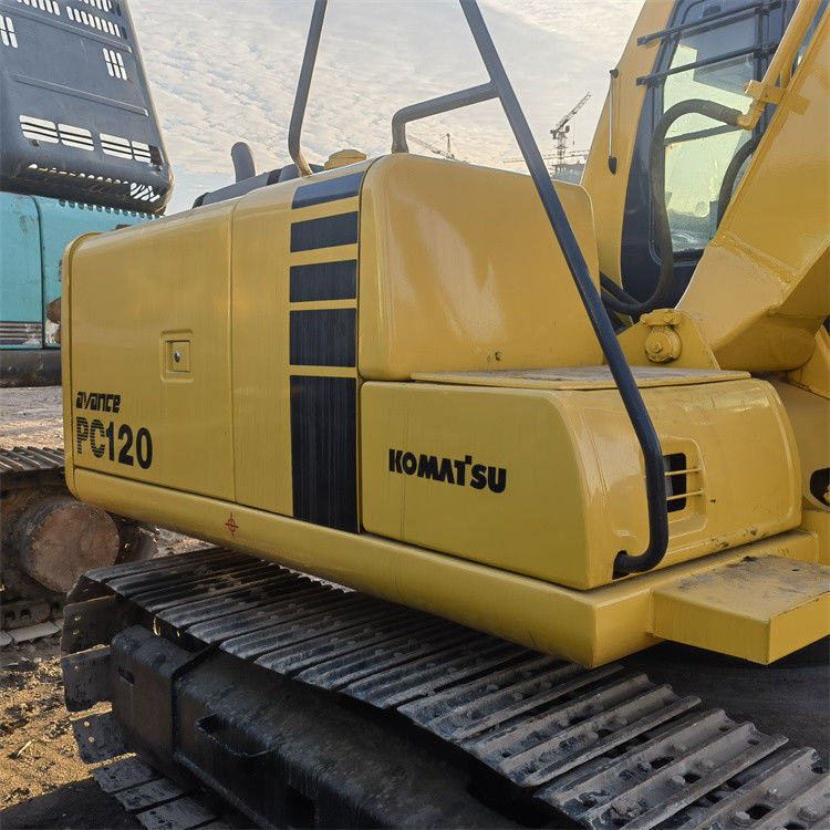 High Quality 12 Tons Used Excavator Japan Imported Komatsu Pc 120 Crawler Excavator With Lower Working Hours