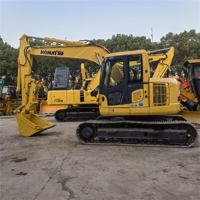 Use Komatsu pc128US crawler excavator from Japan in excellent condition ready for sale
