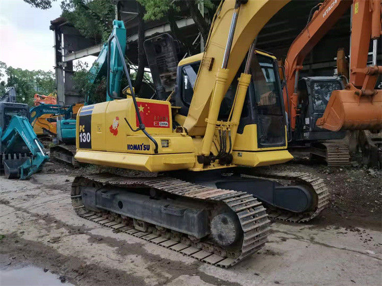 13 ton use Japan imported Komatsu pc 130 crawler excavator from Japan in excellent condition ready for sale