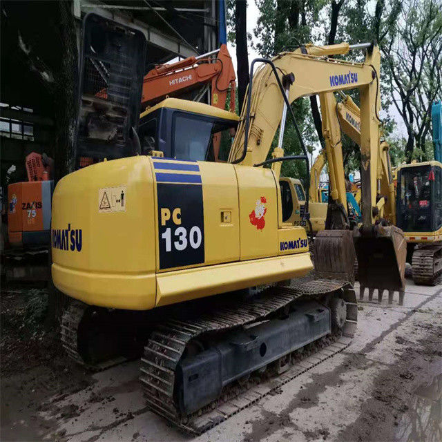 13 ton use Japan imported Komatsu pc 130 crawler excavator from Japan in excellent condition ready for sale