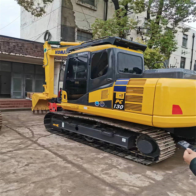 13 ton use Japan imported Komatsu pc 130 crawler excavator from Japan in excellent condition ready for sale