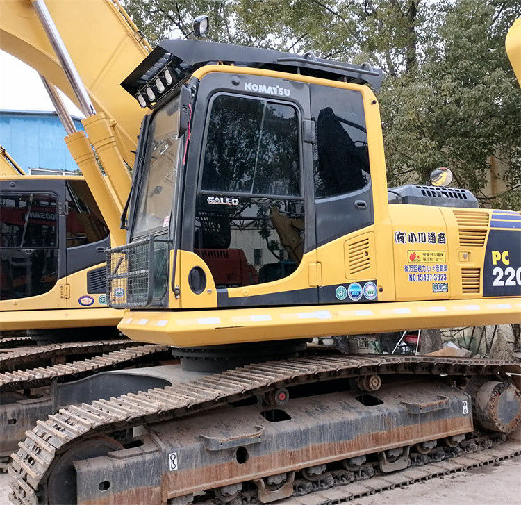 Almost new Japan imported crawlerl excavator machine used refurbish Komatsu pc 220-8