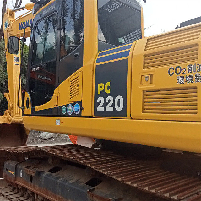 Almost new Japan imported crawlerl excavator machine used refurbish Komatsu pc 220-8
