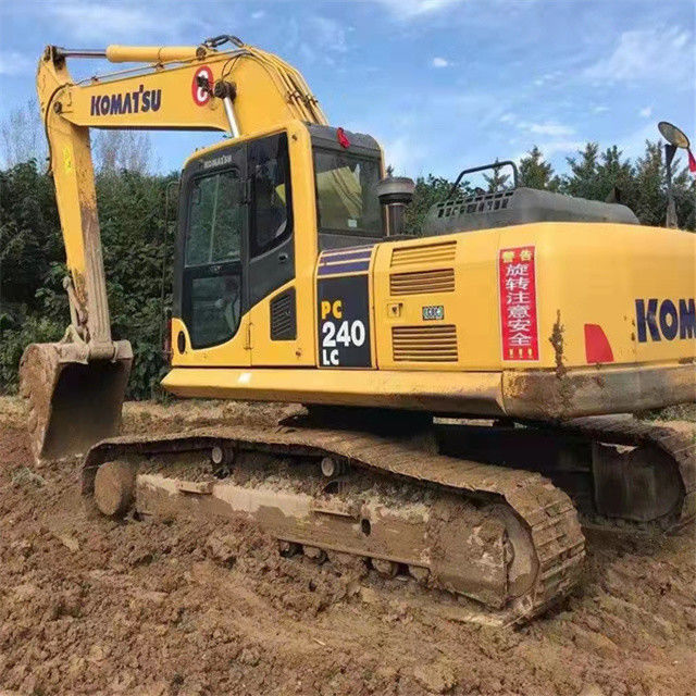26 ton almost new Japan imported crawler excavator machine used refurbish Komatsu pc 240LC-8