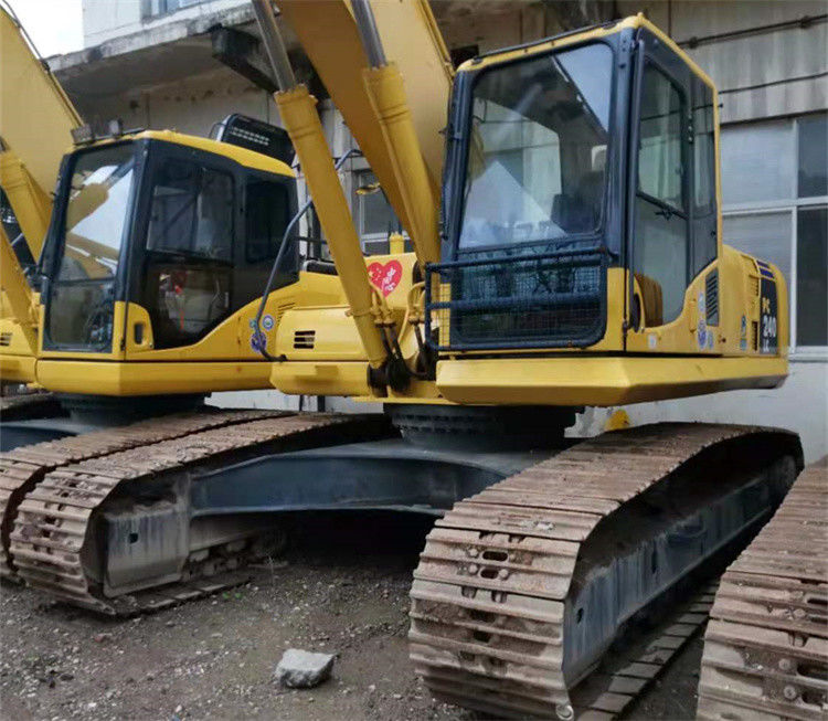 26 ton almost new Japan imported crawler excavator machine used refurbish Komatsu pc 240LC-8