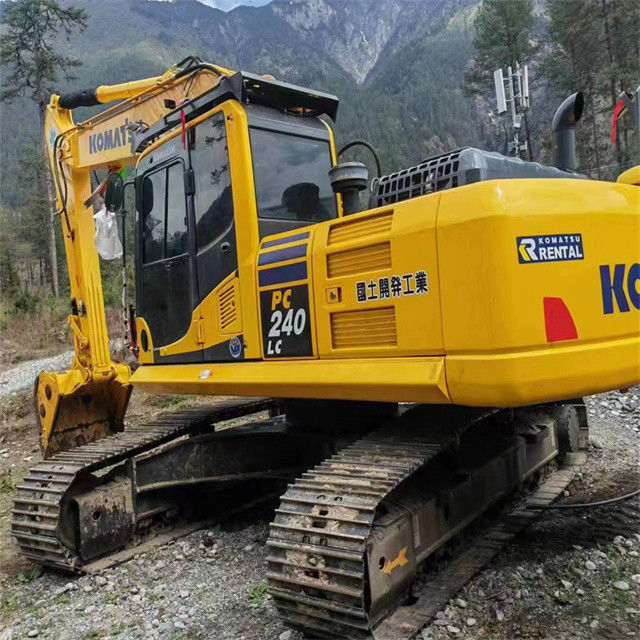26 ton almost new Japan imported crawler excavator machine used refurbish Komatsu pc 240LC-8