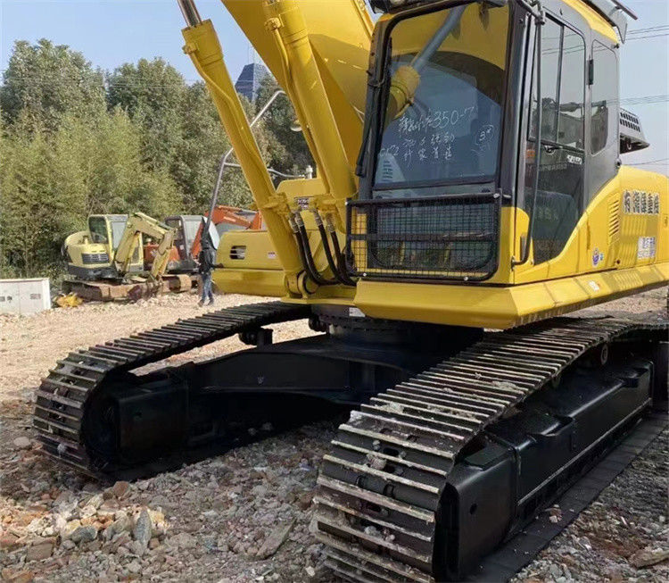 35 ton almost new Japan imported crawler excavator machine used refurbish Komatsu pc 350-7