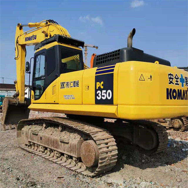 35 ton almost new Japan imported crawler excavator machine used refurbish Komatsu pc 350-7