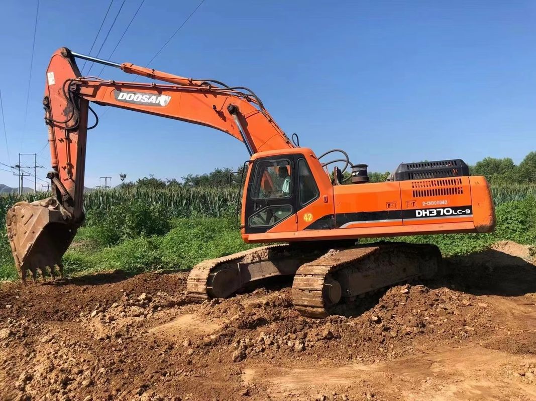 37 Ton Ready Used Excavator  For Work And Experienced Used Korea Imported DOOSAN DH370LC-9 In Good Condition