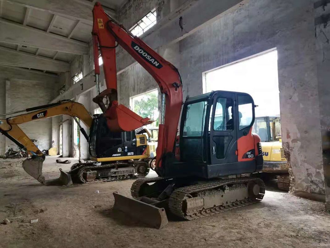 6 Ton Ready For Work And Experienced Used Korea Imported DOOSAN DX60 In A Good Condition