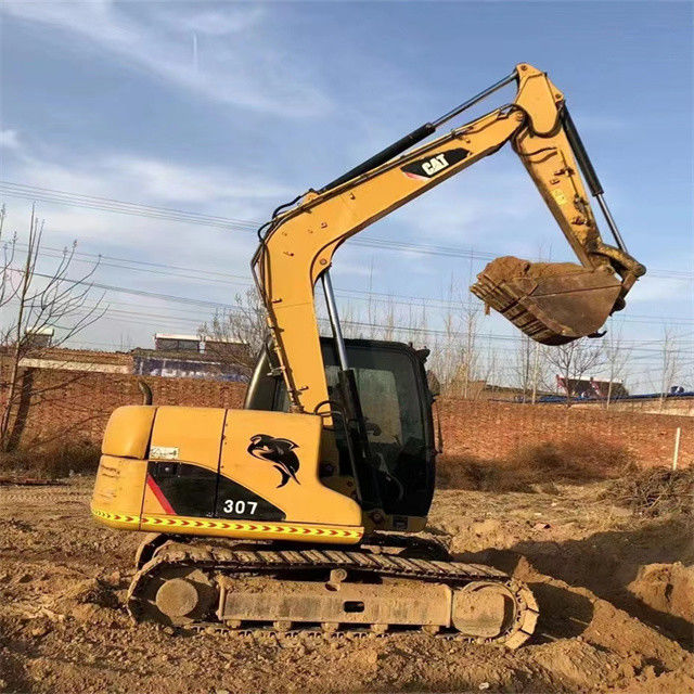 7 ton almost new Japan imported crawler excavator machine used refurbish CAT 307 D