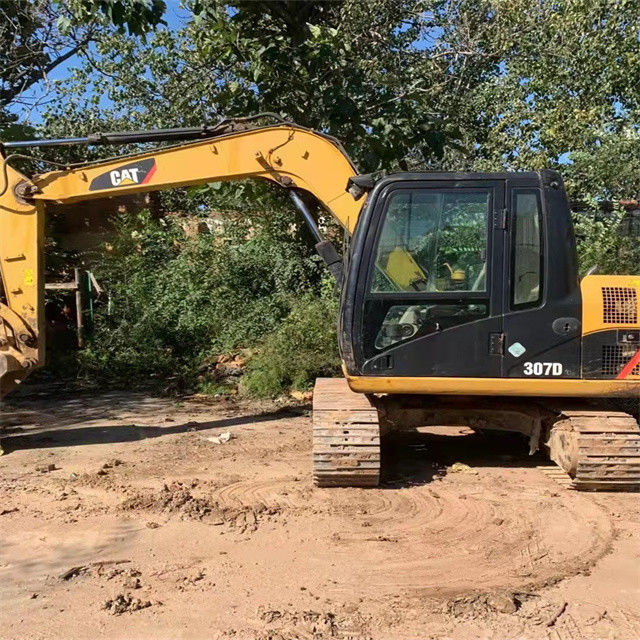 7 ton almost new Japan imported crawler excavator machine used refurbish CAT 307 D
