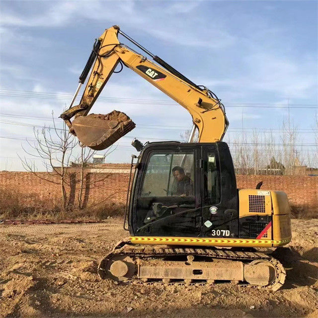 7 ton almost new Japan imported crawler excavator machine used refurbish CAT 307 D