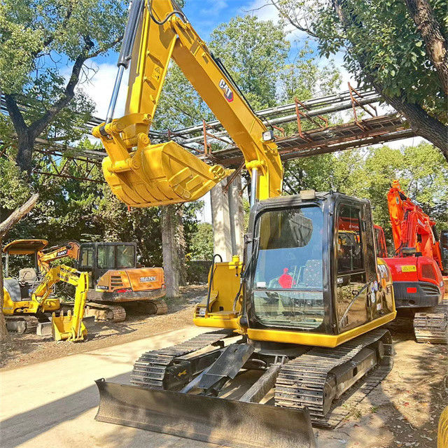 7 ton almost new Japan imported crawler excavator machine used refurbish CAT 307 D