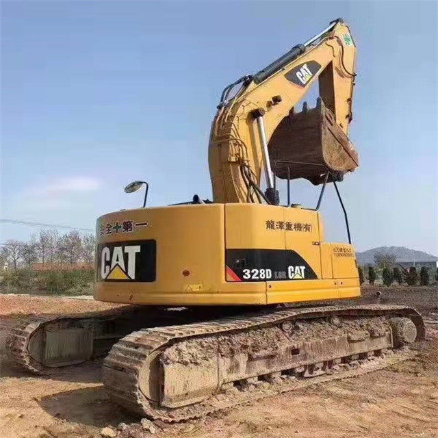 34.7 ton ready for work and experienced used Japan Caterpillar 328 D in a good condition