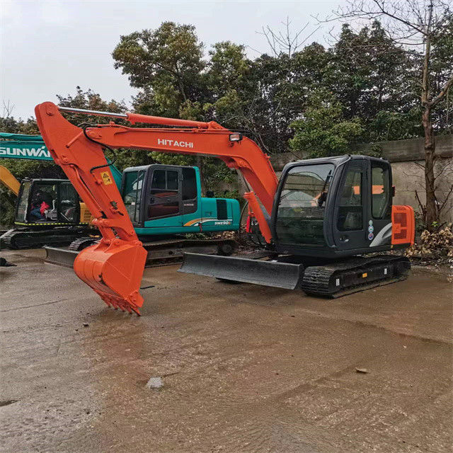 6 Ton Mini Ready Used Excavator For Work And Experienced Used Japan Imported Hitachi ZX 60 In Good Condition