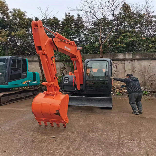 6 Ton Mini Ready Used Excavator For Work And Experienced Used Japan Imported Hitachi ZX 60 In Good Condition