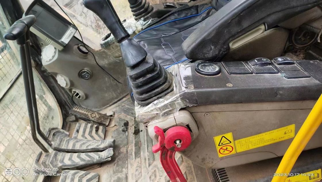 Sweden imported high quality Volvo EC350DL crawler excavator machine used almost new