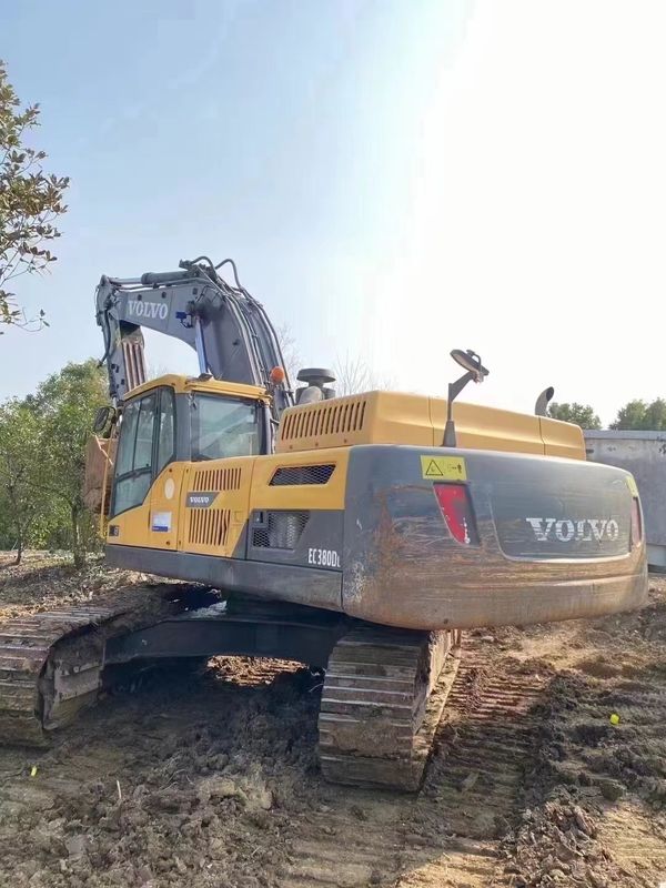 Sweden imported high quality Volvo EC380 crawler excavator machine used almost new