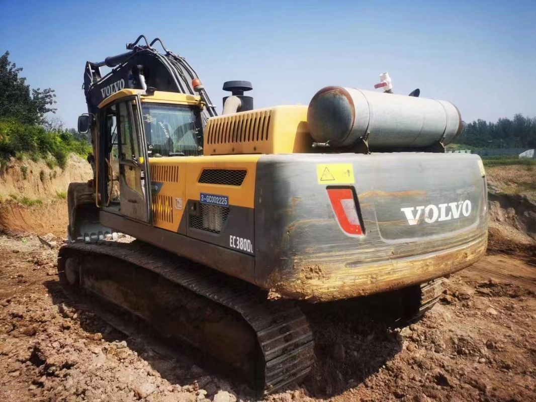 Sweden imported high quality Volvo EC380 crawler excavator machine used almost new