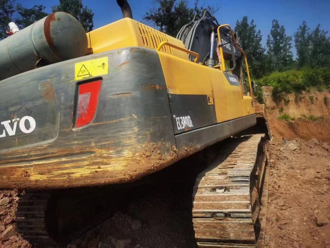Sweden imported high quality Volvo EC380 crawler excavator machine used almost new