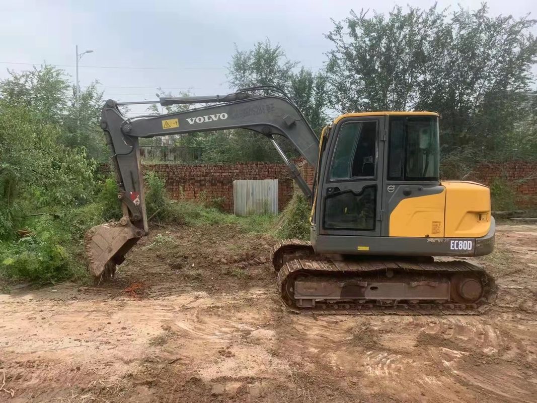Sweden Imported High Quality Volvo EC80D Crawler Excavator Machine Used Almost New 100%ready