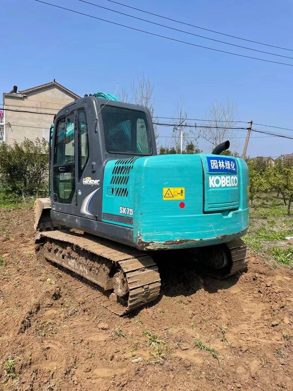 used mini excavator KOBELCO SK75-8 Excavator Machine Used Engine Power 42kW