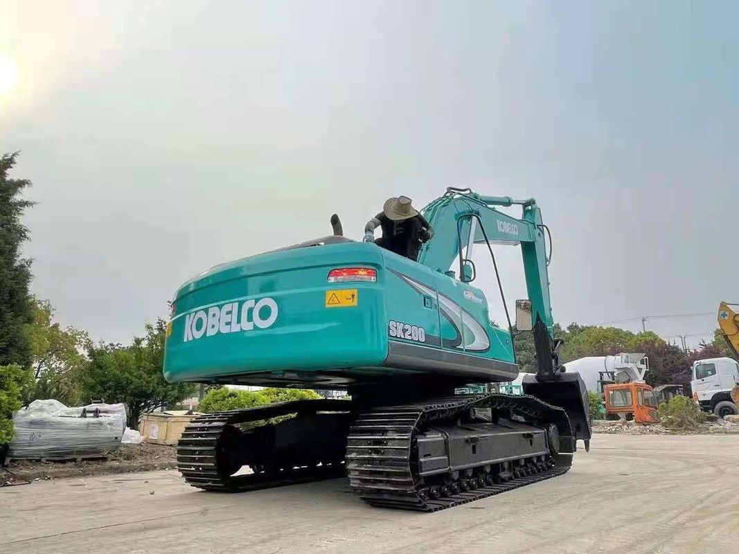 Used Kobelco SK200 Crawler Excavator for Sale | 20 Ton Second Hand Excavator from China