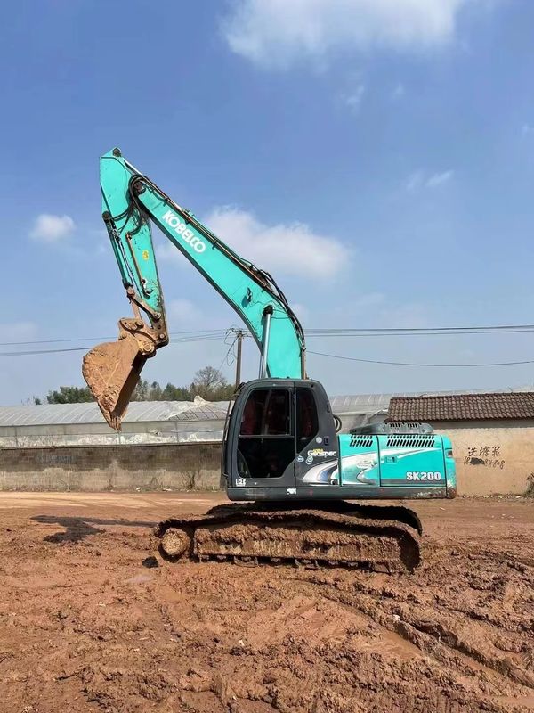 Repossessed Excavators Kobelco Sk200 8 Super X Yn12 Weight 21.8t 118kW Engine Power
