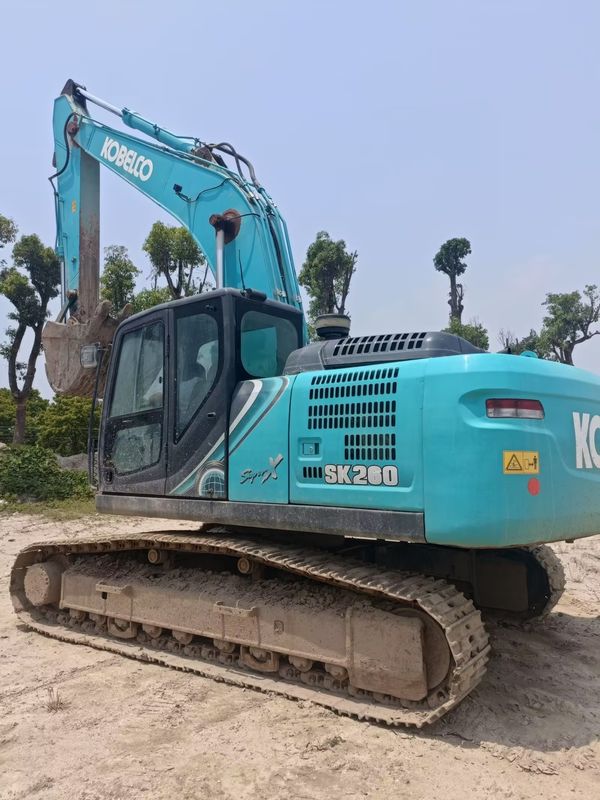 Second Hand Diggers Kobelco Sk260lc 8 9 10 11 Japan Used Excavator Engine Power 138kW