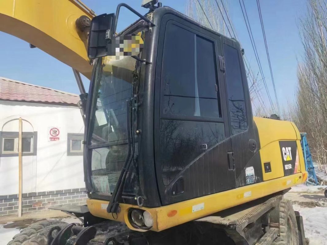 Ready to work Caterpillar M315D Used Wheel excavator with low working hours and in good condition