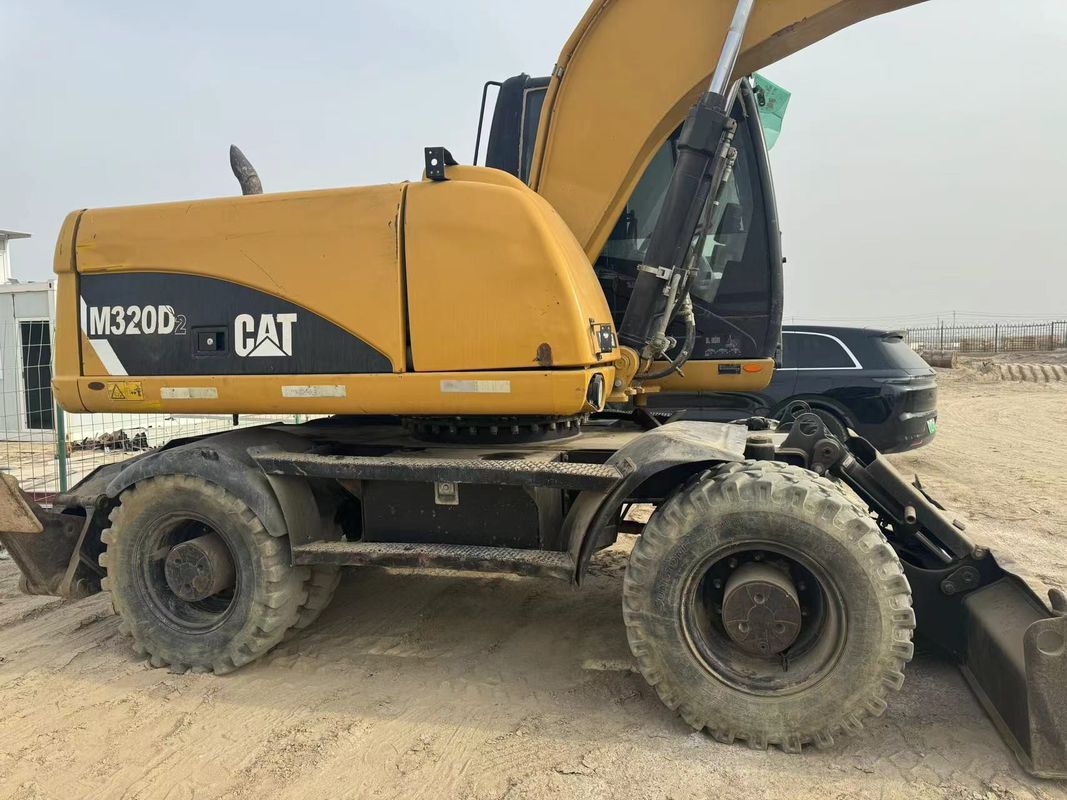 90% Caterpillar M317D2 Used Wheel excavator with high quality and best performance for sale