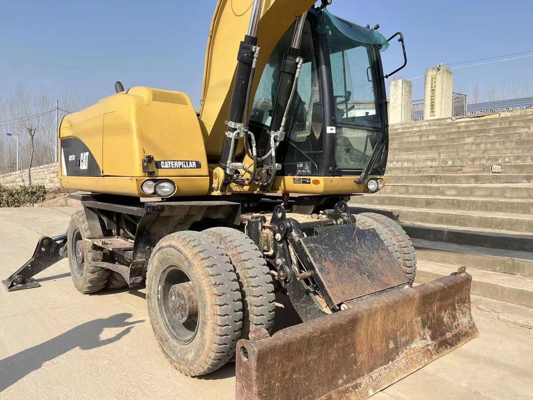 90% Caterpillar M317D2 Used Wheel excavator with high quality and best performance for sale