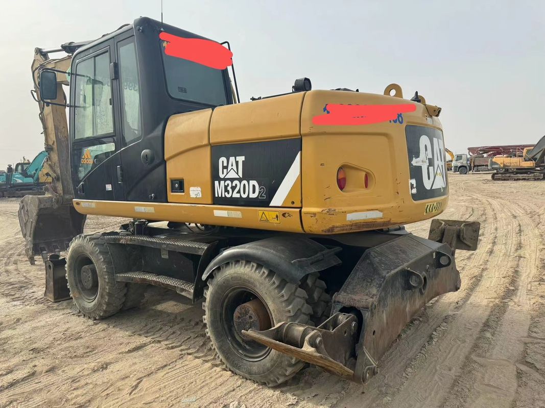 90% Caterpillar M317D2 Used Wheel excavator with high quality and best performance for sale