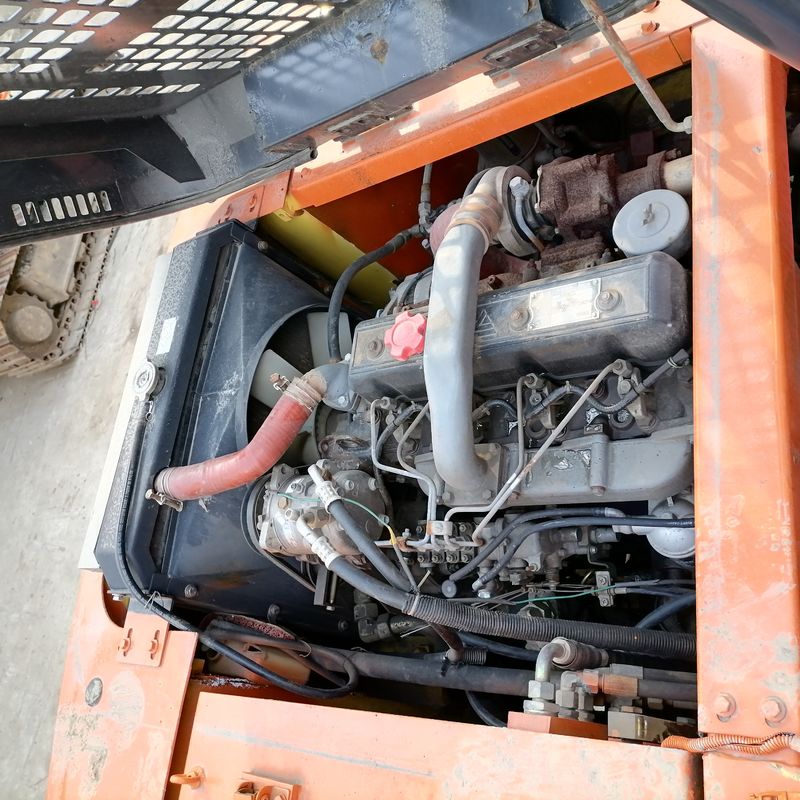 5 ton Korea imported 90% new Doosan DX 60W Used Wheel excavator with high quality and best performance for sale