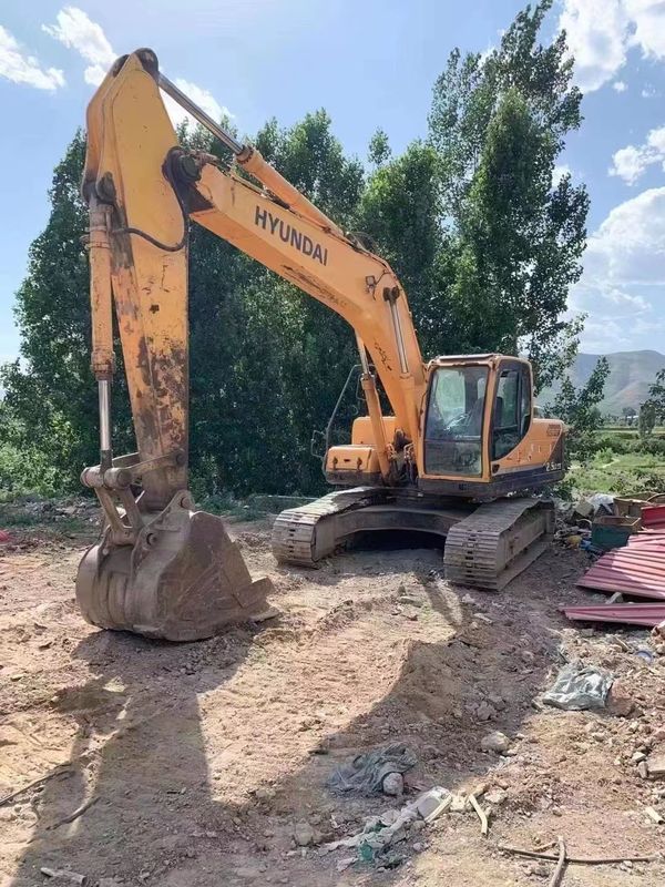 2000rpm Used Hyundai R215 Ready For Work And Experienced Korea Imported In A Good Condition