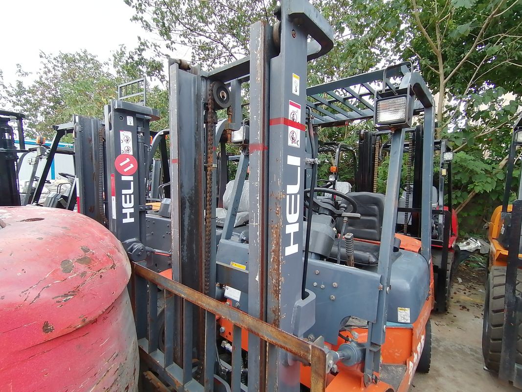 Used Compact Electric Forklift HELI CPCD15 Forklift Engine Power 1.5 Ton