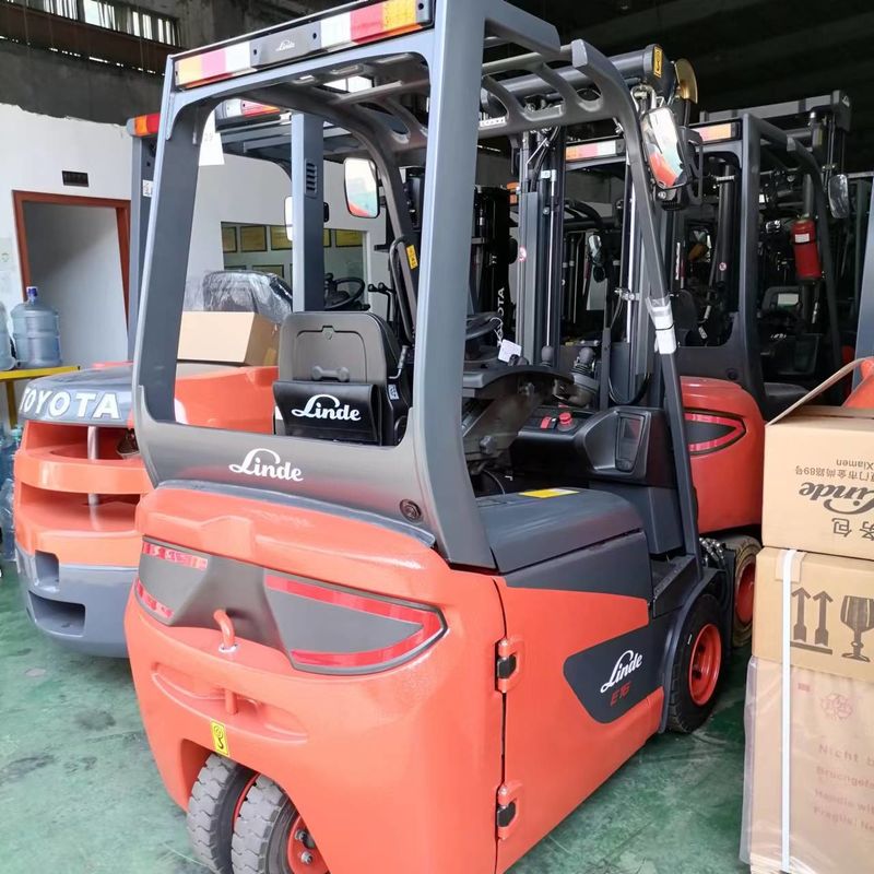 Chinese Used Compact Electric Forklift Linde CPDT Forklift Engine Power 1.5-2 Ton