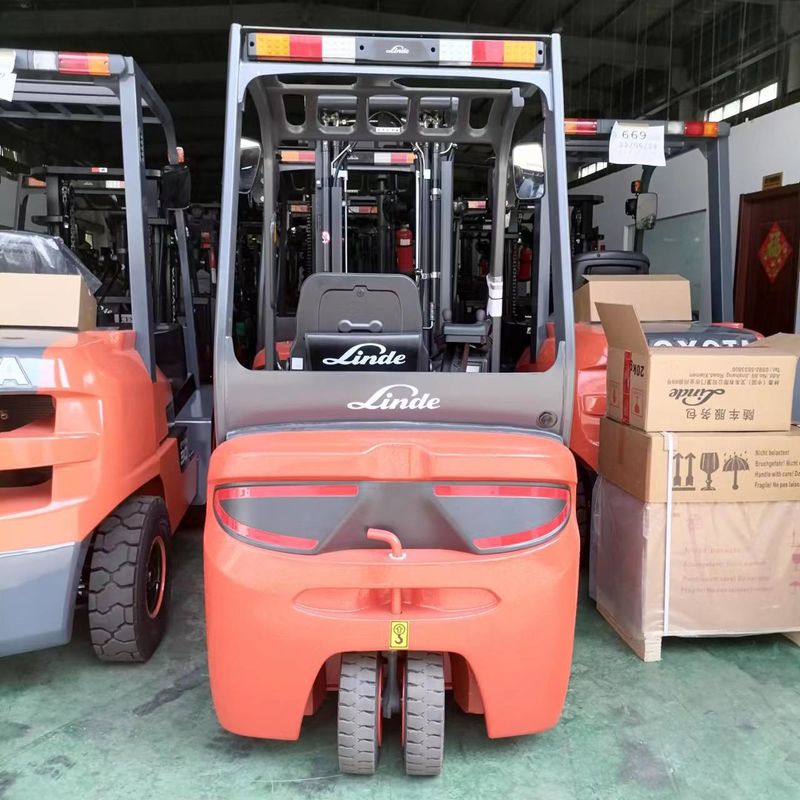 Chinese Used Compact Electric Forklift Linde CPDT Forklift Engine Power 1.5-2 Ton