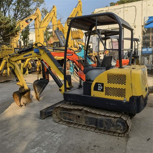 2 Tons Used Japan Komatsu PC 20 MR Crawler Excavator with Low Working Hours and Ideal