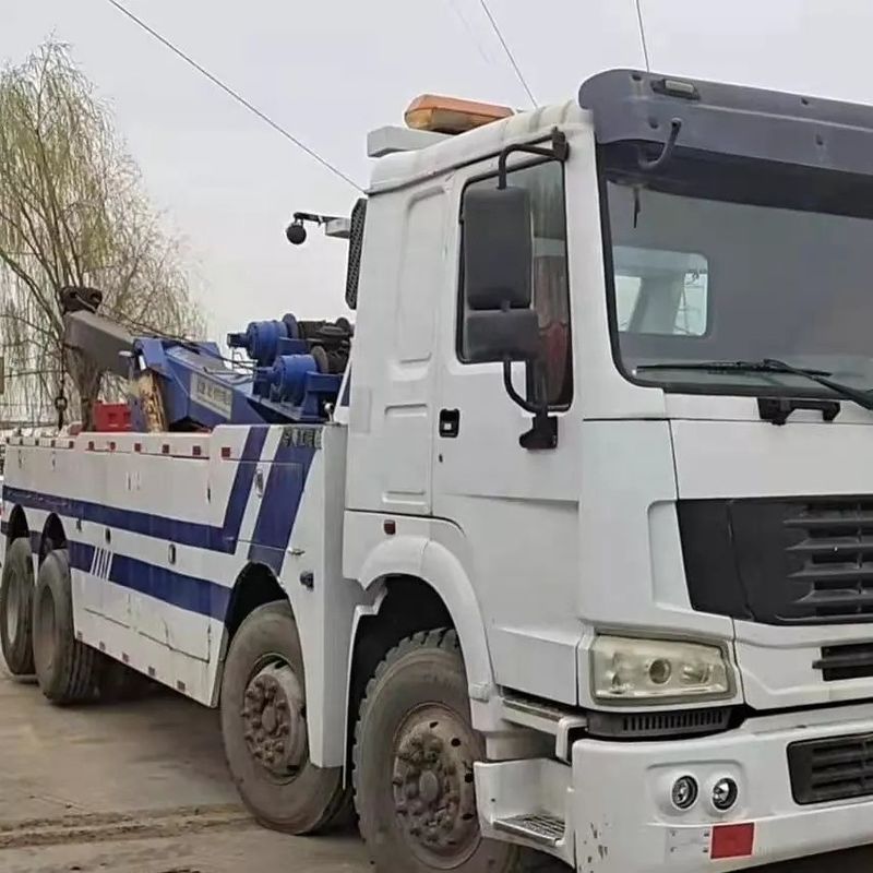 4x2/6x2/6x4/8x4/8x6/4x4/6x6 Driving Type Wrecker Truck with High Power
